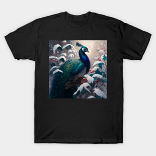 Winter Peacock T-Shirt